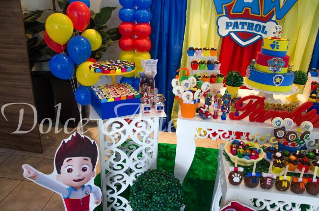 Aniversário Infantil Patrulha Canina