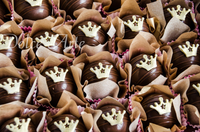 Bombom Decorado Coroa