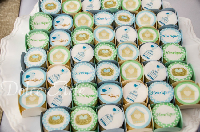 Doces Decorados Passarinho