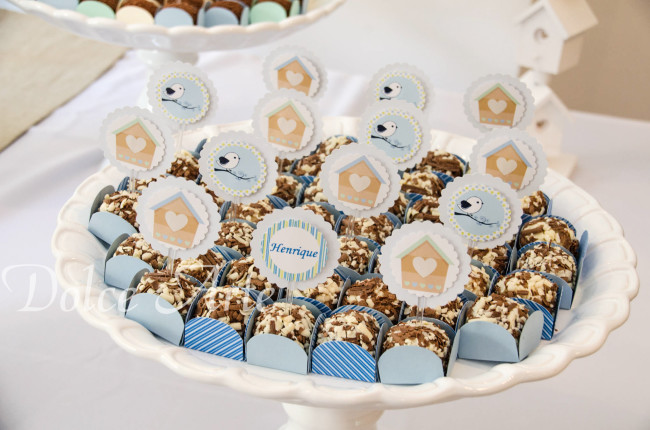 Doces Decorados Passarinho