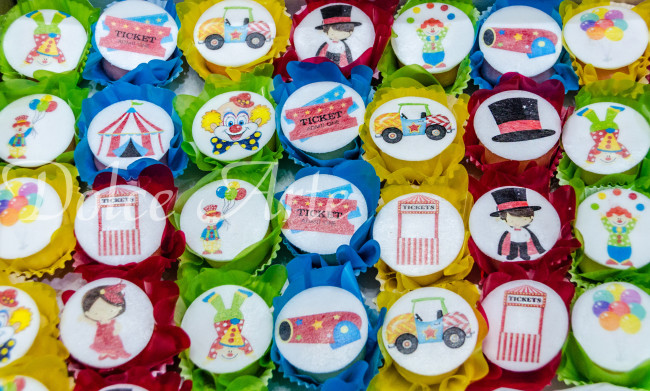 Doces Decorados Pastilha Circo