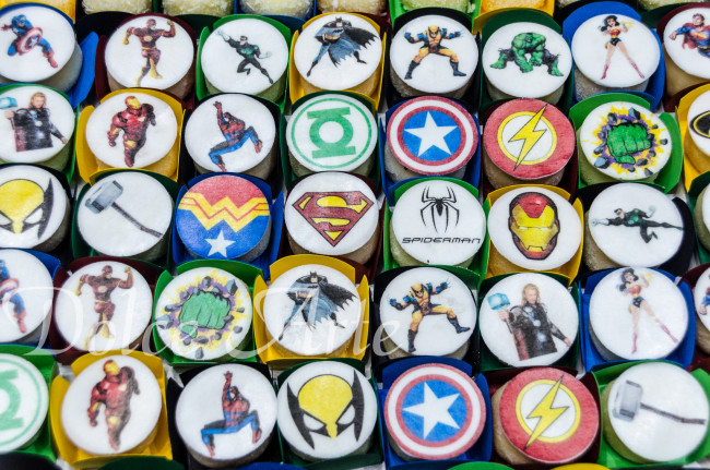 Doces Decorados Super Heróis