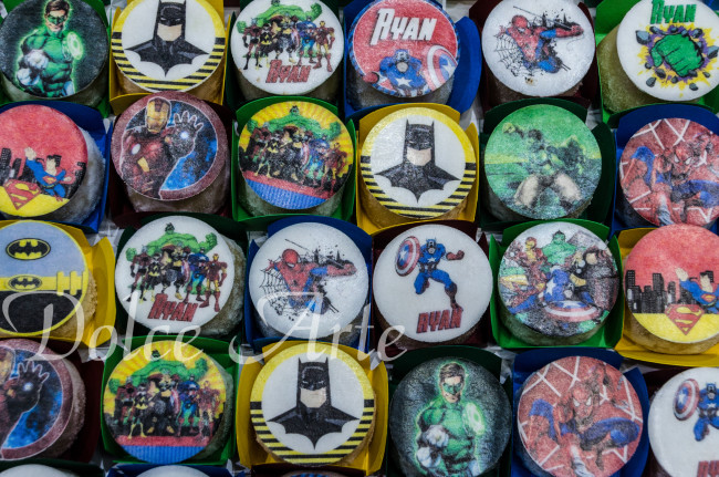 Doces Decorados Super Heróis