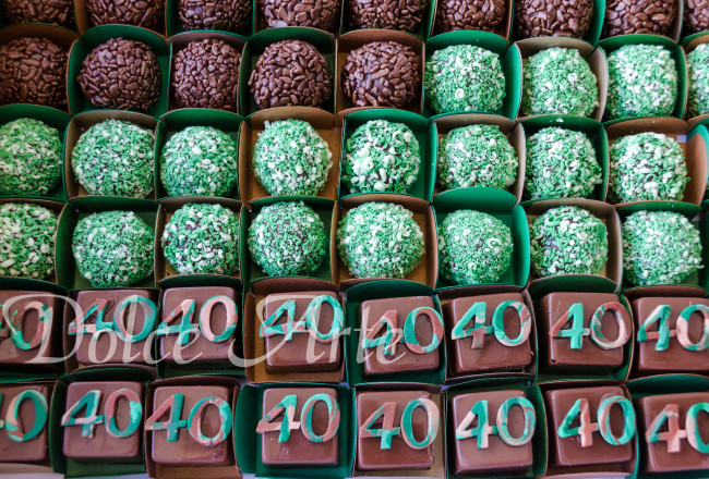 Doces decorados Militar