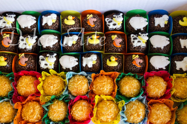 Doces decorados Fazendinha