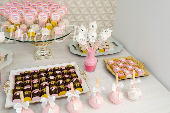Doces decorados Chá de bebê Ovelhinha