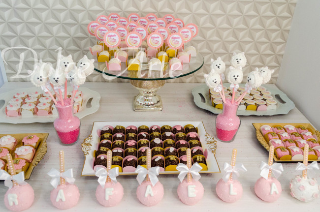 Doces decorados Chá de bebê Ovelhinha