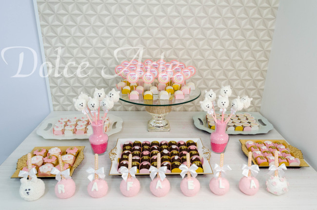 Doces decorados Chá de bebê Ovelhinha