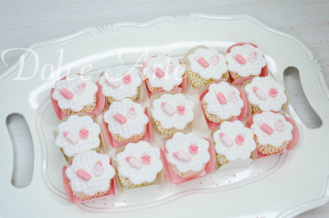 Doces decorados Chá de bebê Ovelhinha