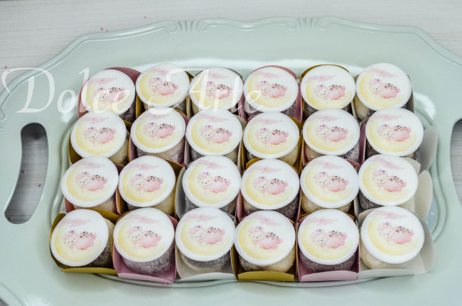 Doces decorados Chá de bebê Ovelhinha