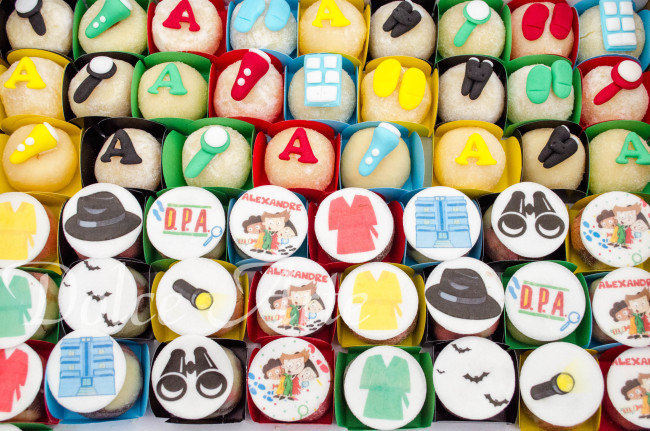 Doces Decorados Detetives do Prédio Azul - DPA