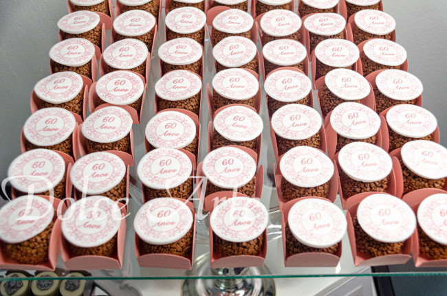 Doces decorados Bodas de Diamante