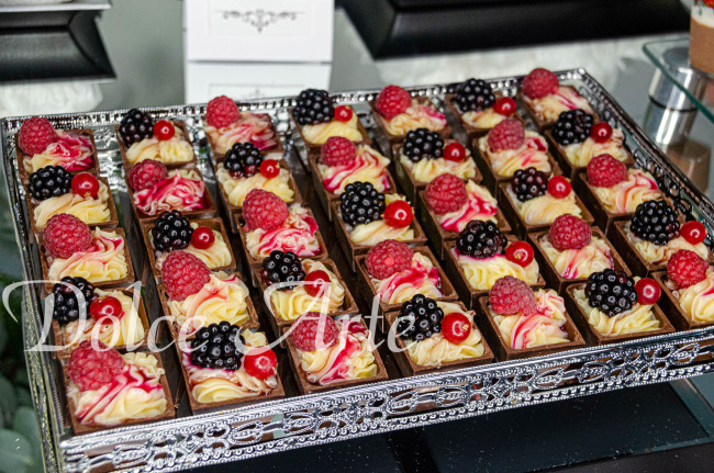 Caixinha de amora e framboesa