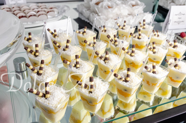 Tacinha de Abacaxi com Coco