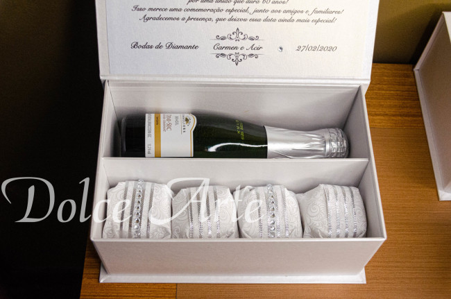 Lembrancinha Bodas de Diamante