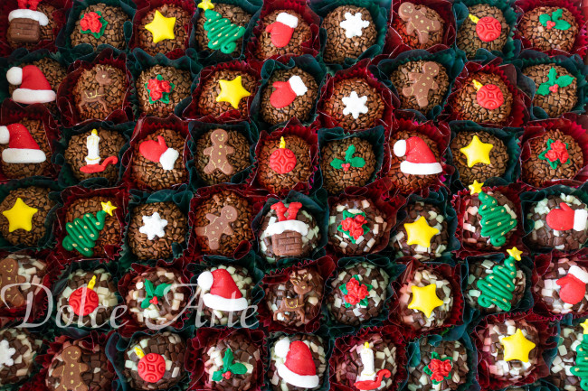 Doces Decorados Natal