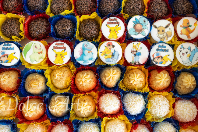 Doces Decorados Pokémon