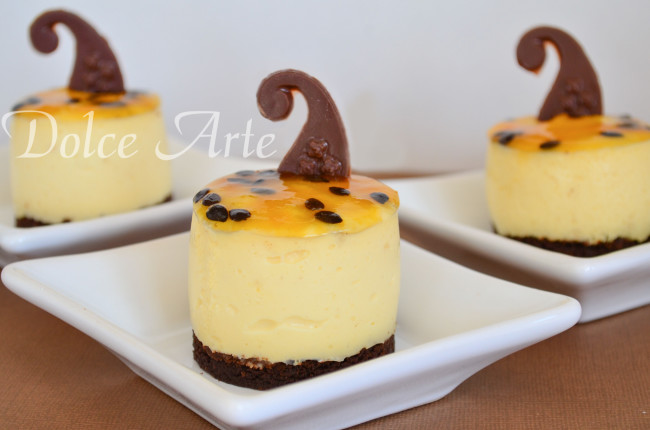 Bavaresi de Maracujá