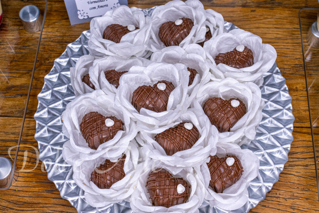 Bombom Decorado Coração