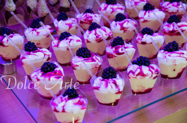 Tacinhas de Frutas Vermelhas