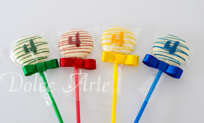 Pirulito de Chocolate com Número