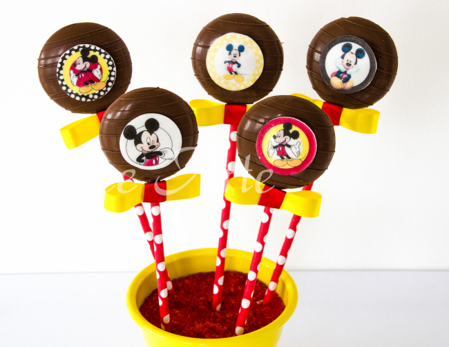 Pirulito de Chocolate com Pastilha de Açúcar