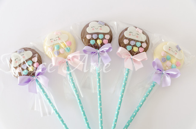 Pirulito de Chocolate Personalizado