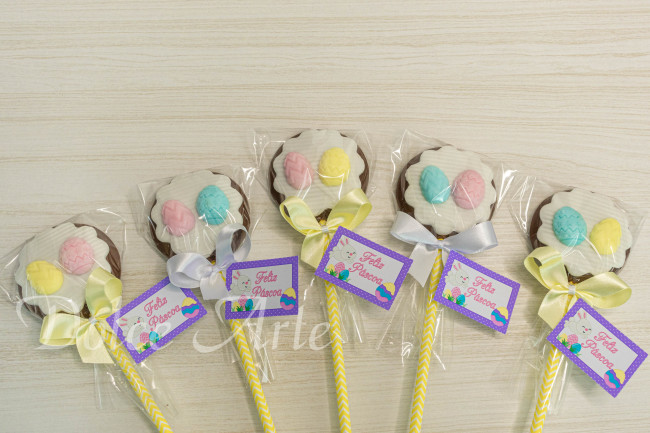 Pirulito de Chocolate Personalizado