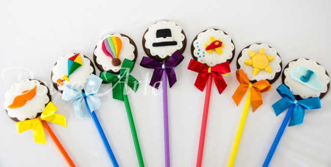 Pirulito de Chocolate Personalizado