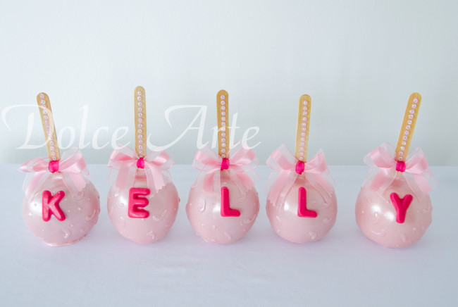 Maçãs de Chocolate Personalizadas Nome