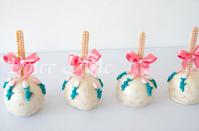 Maçãs de Chocolate Personalizadas Rosinha