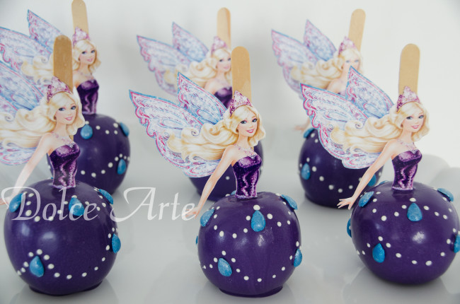 Maçãs de Chocolate Personalizadas Barbie