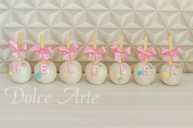 Maçãs de Chocolate Personalizadas Jardim