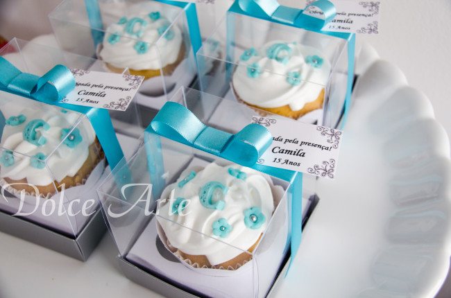 Cupcakes Decorados Flores