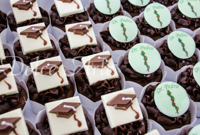 Cupcakes Decorados Formatura