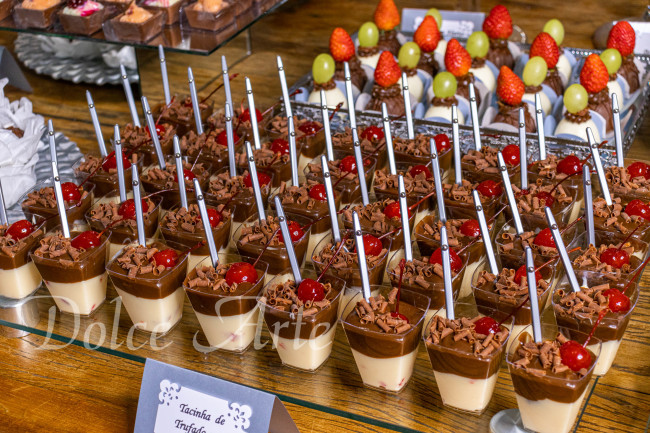 Tacinha Trufado com Cereja