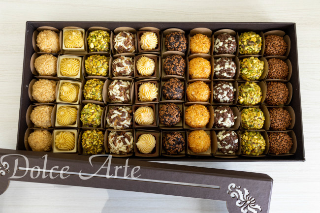 Caixa Especial com 50 doces