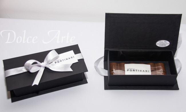 Caixa Personalizada com 1 Barra de chocolate decorada