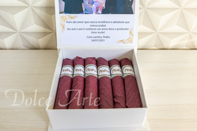 Caixa Personalizada com 6 charutos