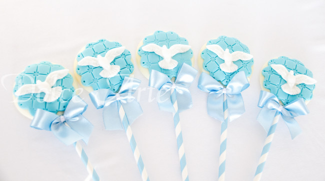 Pirulito de Chocolate Personalizado Batizado