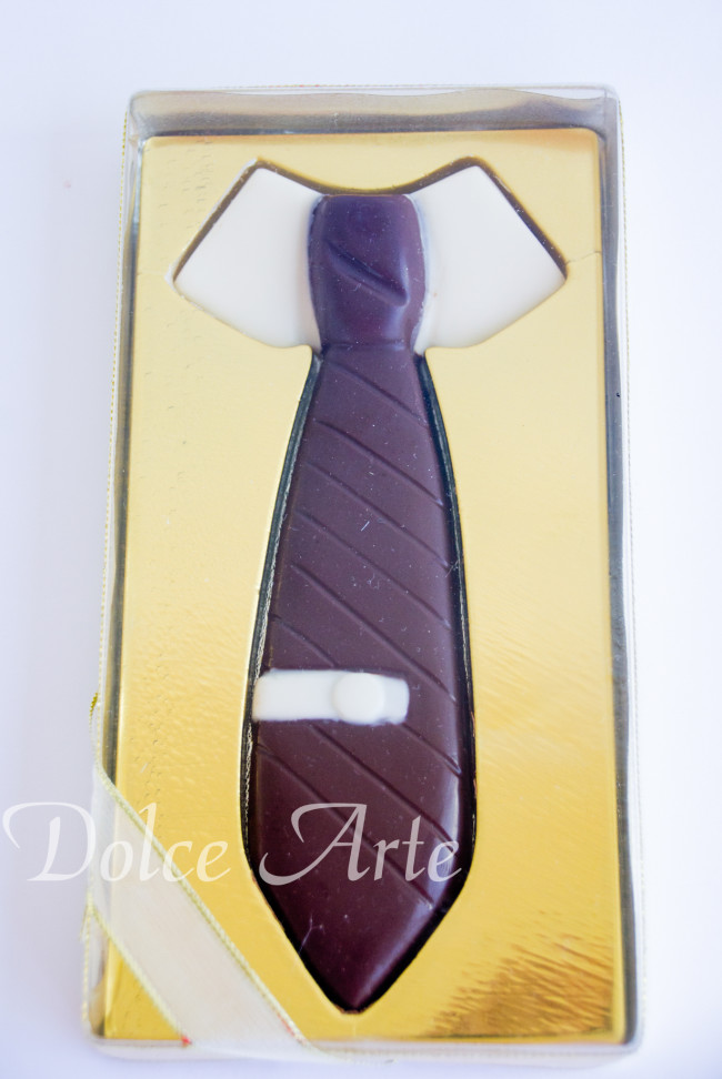 Gravata de Chocolate Noivo