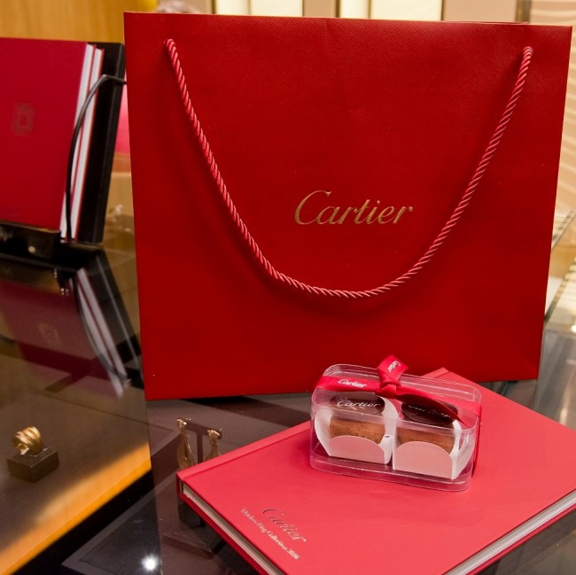 Caixa de acetato com 2 doces Corporativo