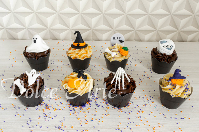Cupcakes decorados Halloween