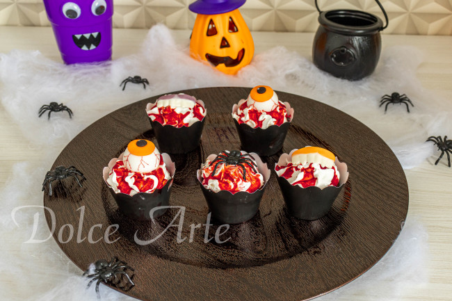 Cupcakes decorados Halloween