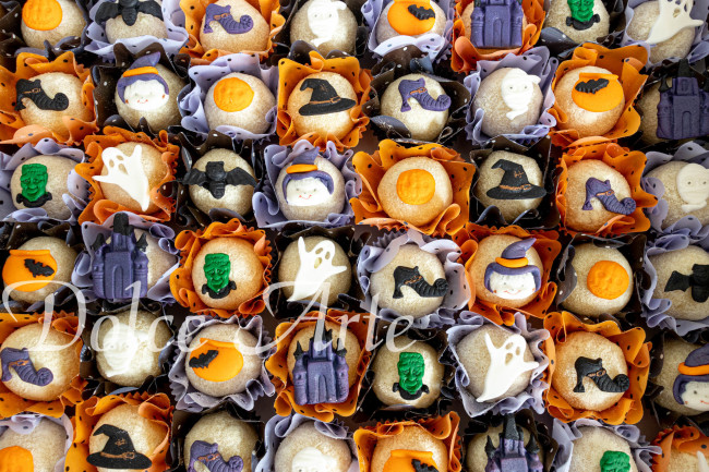 Doces decorados Halloween