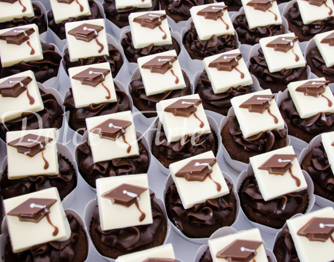 Cupcake decorado formatura