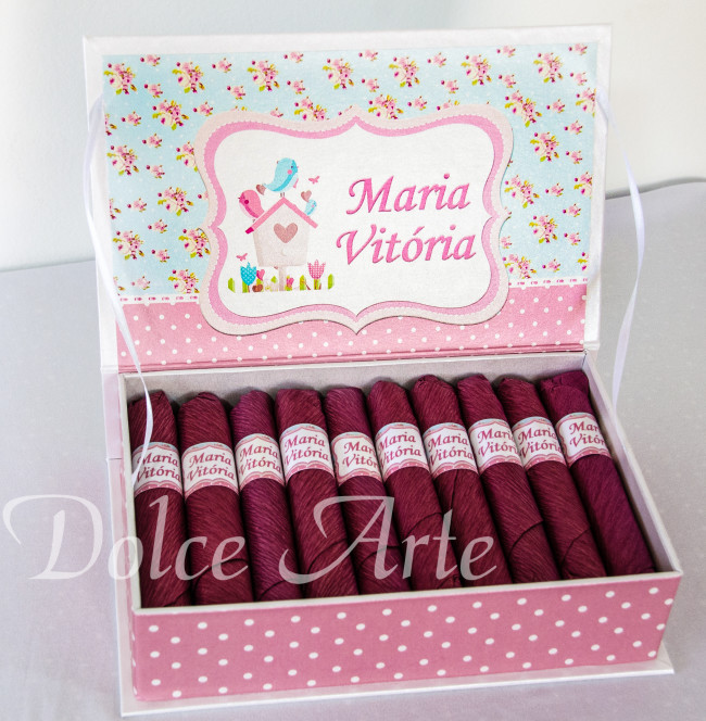 Caixa personalizada com 20 charutos