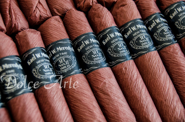 Caixa personalizada com 20 charutos