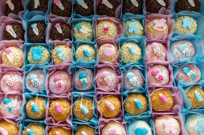 Doces Decorados Nascimento, Chá de Bebê Revelação