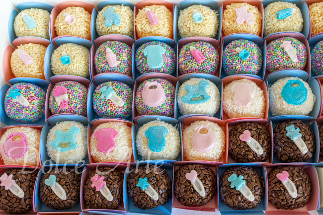 Doces Decorados Nascimento, Chá de Bebê Revelação